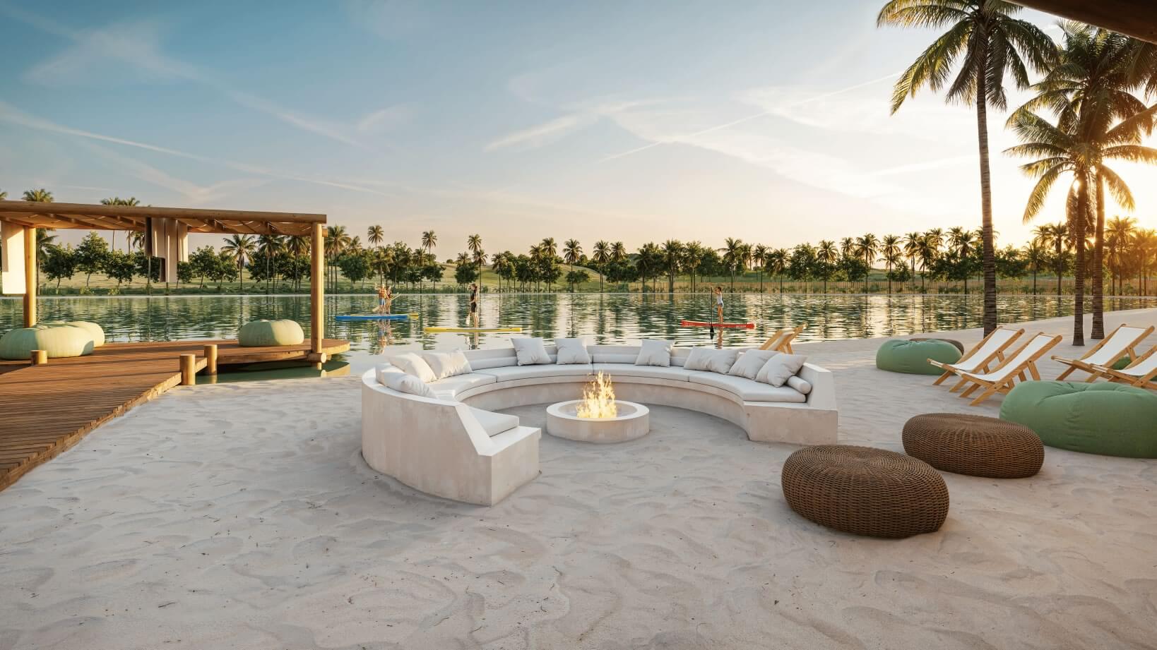 Fireplace pier